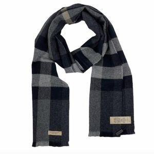 Lash Fringe Wool & Cashmere Scarf BURBERRY